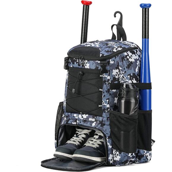 Softball/Baseball Backpack for Youth and Adult, Bat Backpack - Picture 4 of 9